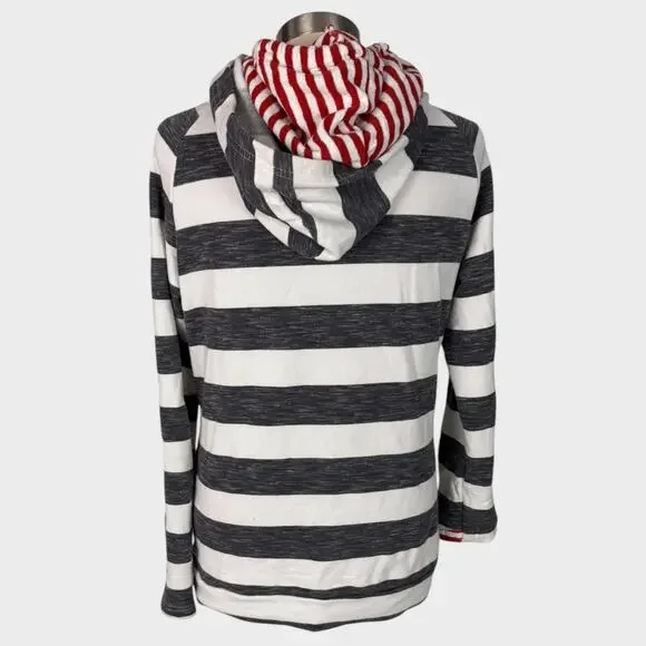 Ampersand Avenue Double Hoodie Medium Stripe - Picture 2 of 9